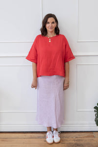 Tomi Top | 100% Linen - One Size