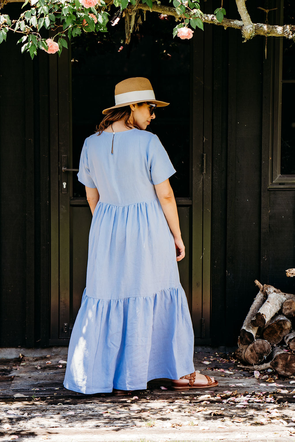 Harper Dress | Short Sleeve - 100% Linen