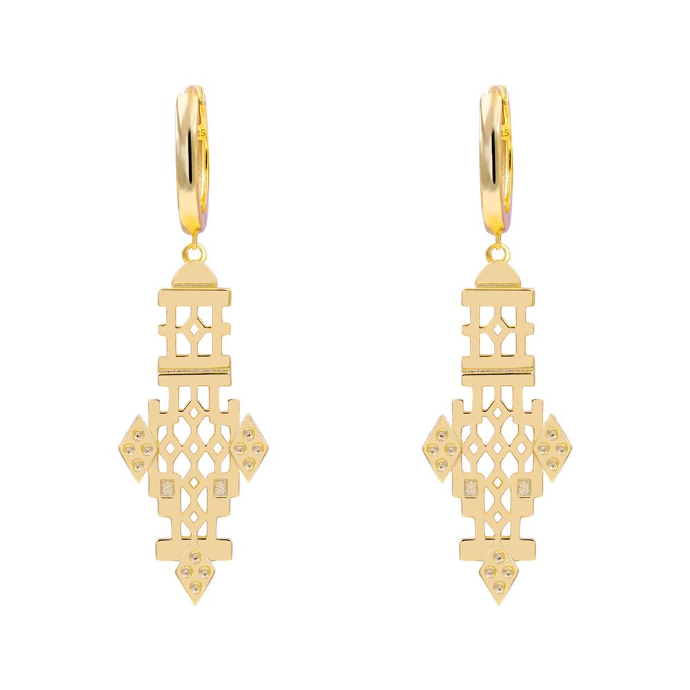Florence Earrings | 18K Gold Plated |