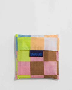BAGGU Reusable Bag | Big Check Multi