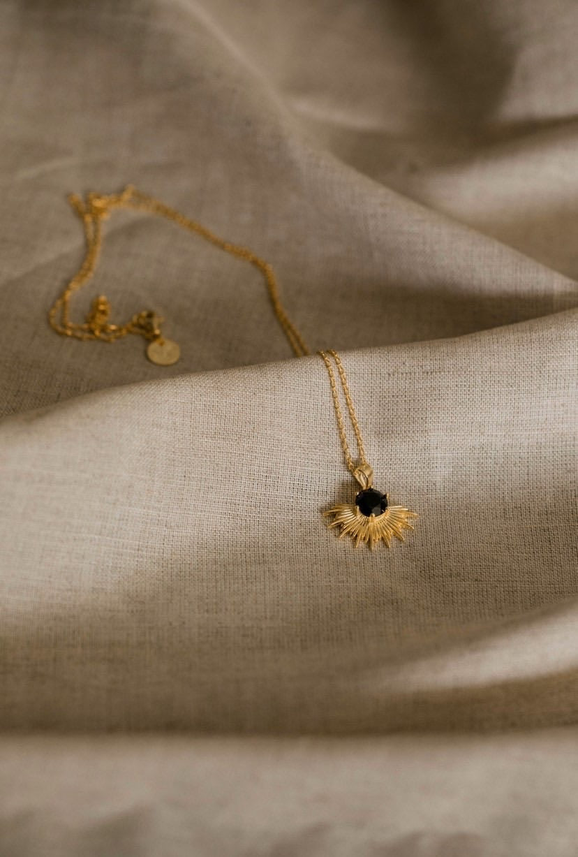 Solace Necklace | 18K Gold Plated |